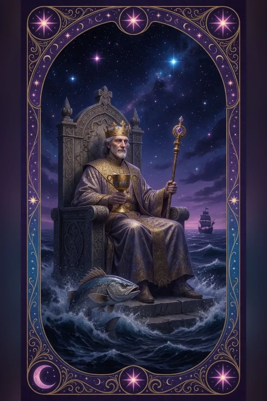 King of Cups tarot card