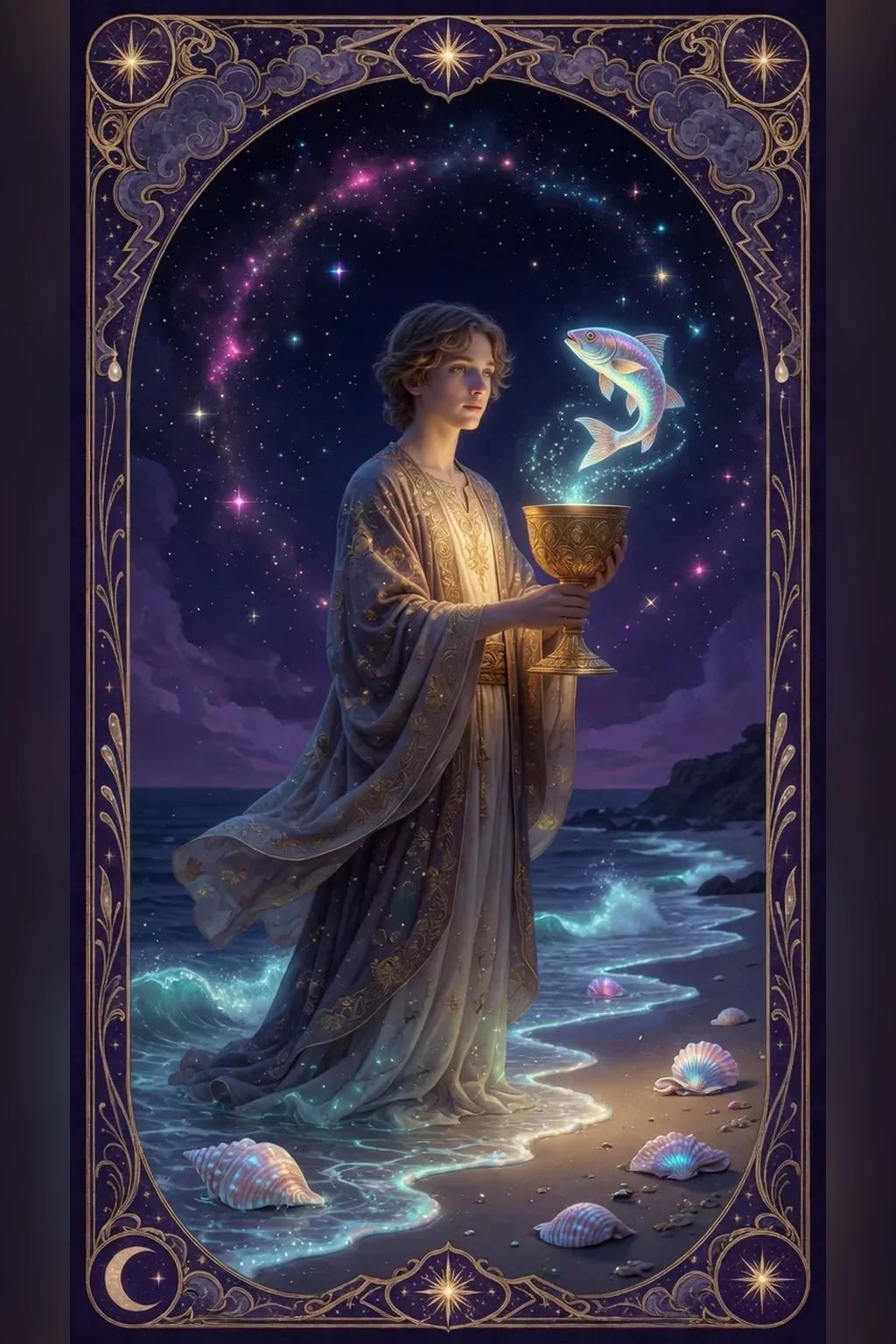 Page of Cups tarot card